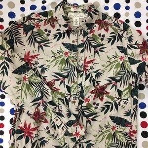 H&M’s L.O.G.G. Tropical Corduroy Long Sleeve Shirt